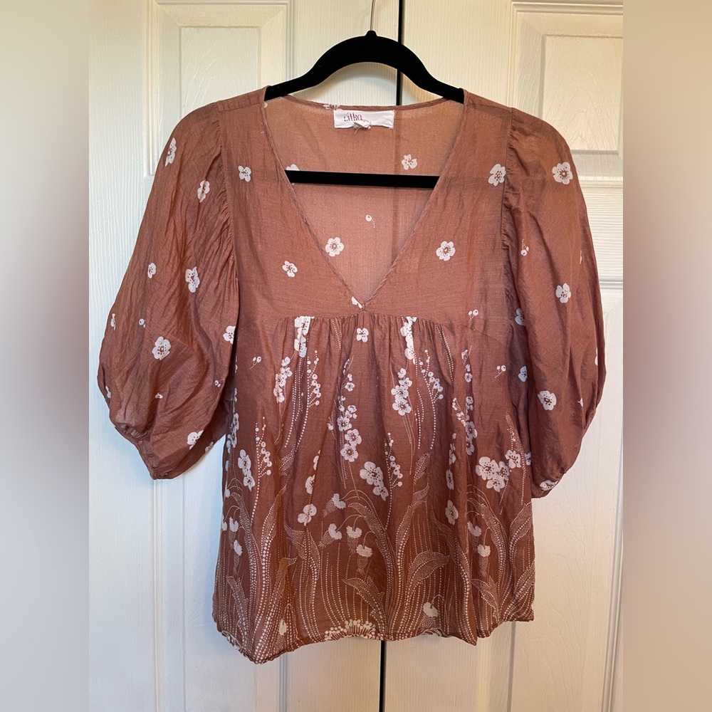 Anthropologie Lilka cotton blouse, Small